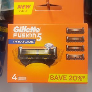 تیغ یدک پروگلاید ژیلت مدلGillette Fusion 5 Proglide بسته 4 عددی
